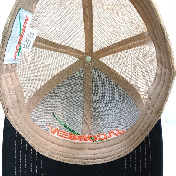 Jacobsen Mowers Turf Equipment Strapback Adjustable Cap 6 Panel - Picture 6 of 6